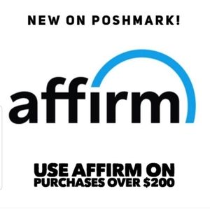 Affirm now offered on poshmark